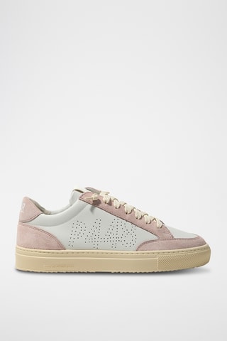 Baskets en cuir - Orange