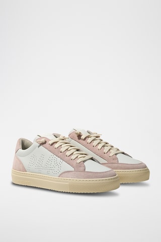 Baskets en cuir - Orange