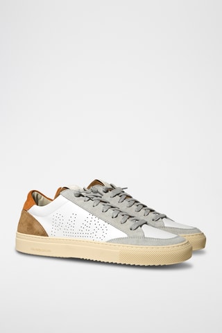 Sneakers en cuir - Blanc