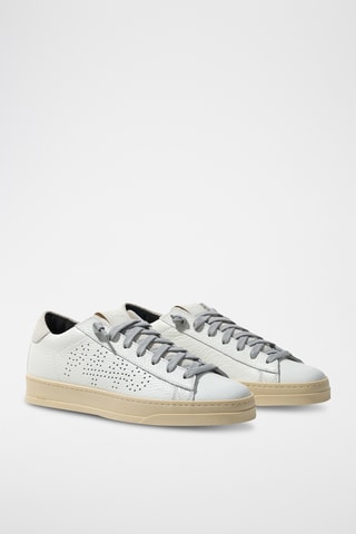 Sneakers en cuir - Blanc