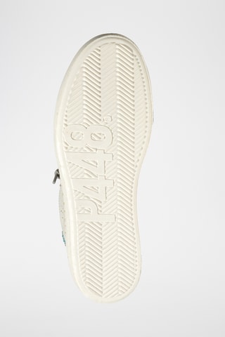 Baskets plateformes en cuir - Blanc