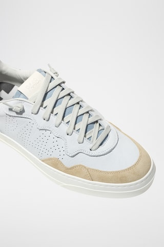 Baskets en cuir - Bleu