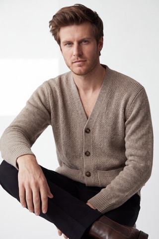 Gilet en laine - Taupe