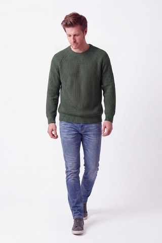 Pull en laine - Kaki