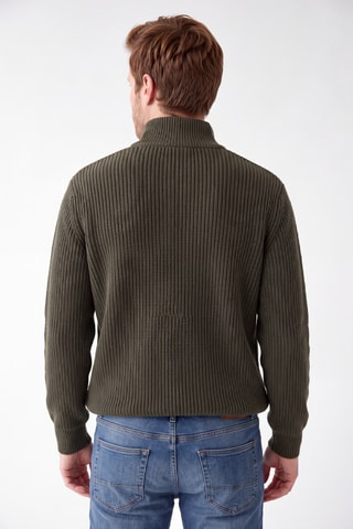 Pull en laine - Kaki
