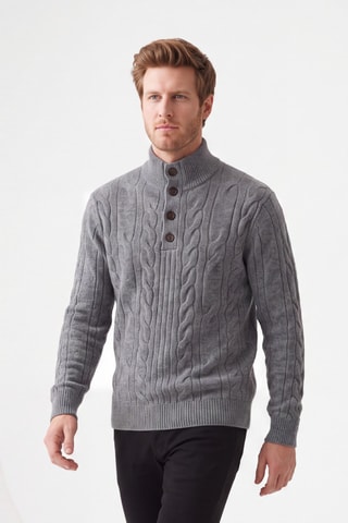 Pull en laine - Gris