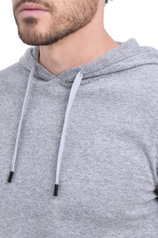 Pull à capuche - Gris