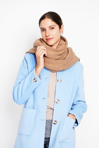 Manteau en laine - Bleu