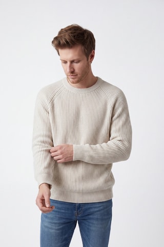 Pull en laine - Écru