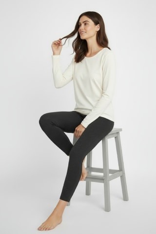Legging taille haute - Gris foncé