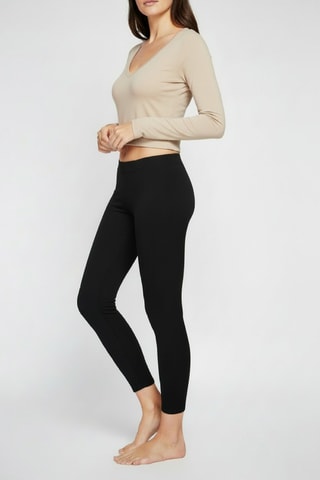 Legging taille haute - Noir