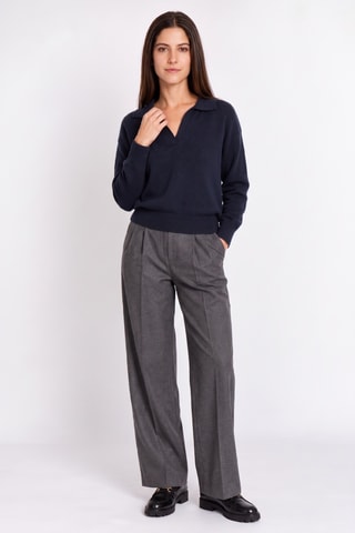 Pull oversize - Bleu