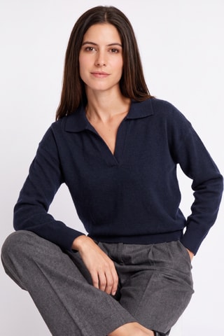 Pull oversize - Bleu