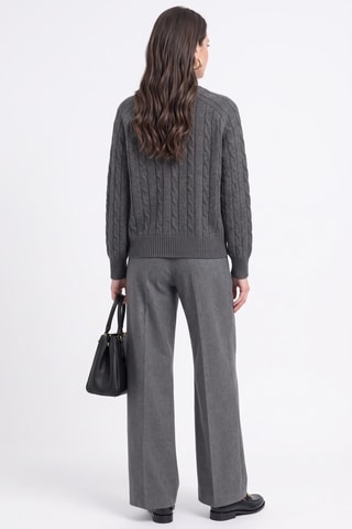 Pull en laine - Gris foncé