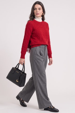 Pull en laine - Rouge