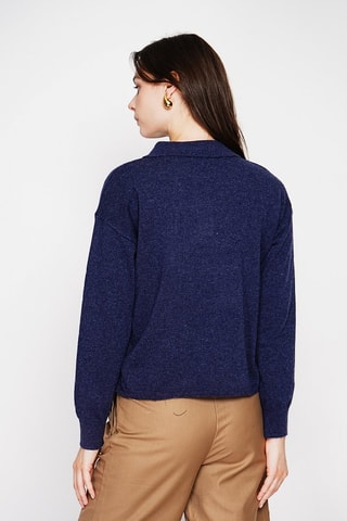 Pull oversize - Bleu