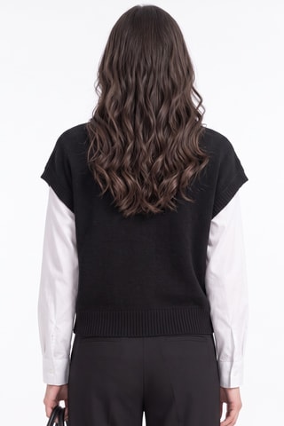 Pull en laine - Noir