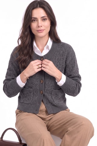 Gilet en laine - Gris
