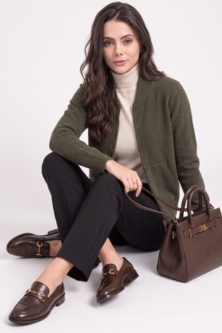 Gilet à capuche - Kaki