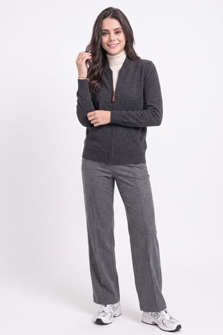 Gilet à capuche - Gris foncé