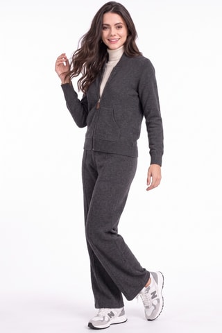 Gilet à capuche - Gris foncé