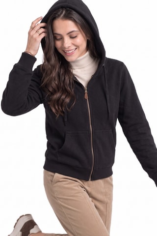Gilet à capuche - Noir
