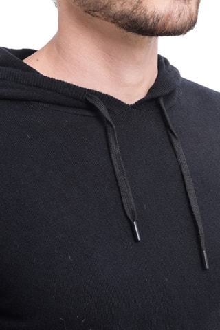 Pull à capuche - Noir