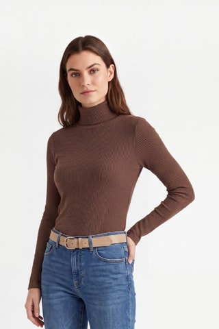 Sous-pull - Marron clair