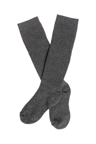 Chaussettes hautes thermiques - Gris foncé