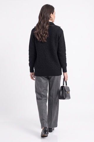 Gilet en laine - Noir