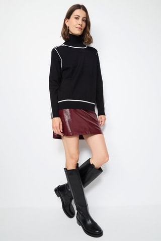 Pull - Blanc et noir