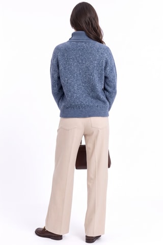 Pull en laine - Bleu