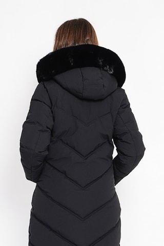 Doudoune à capuche - Noir