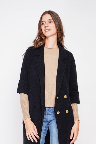 Manteau oversize - Noir