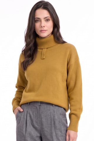 Pull en laine - Jaune
