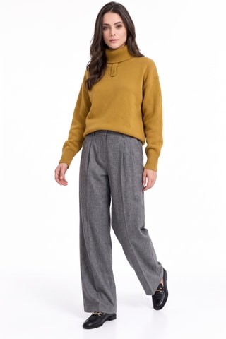 Pull en laine - Jaune