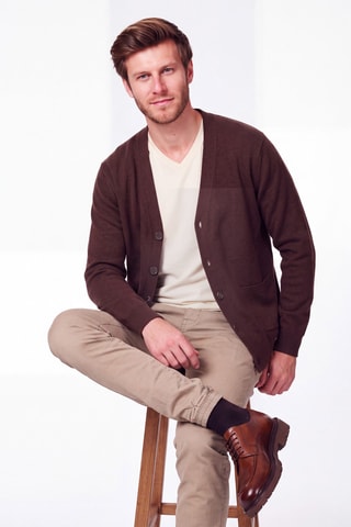 Gilet - Marron clair