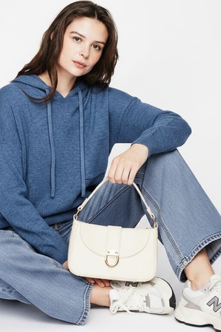 Pull à capuche - Bleu