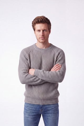 Pull en laine - Gris