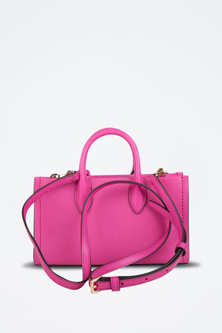 Leren Schoudertas Mirella - Roze