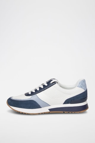 Sneakers Andi - Wit en blauw