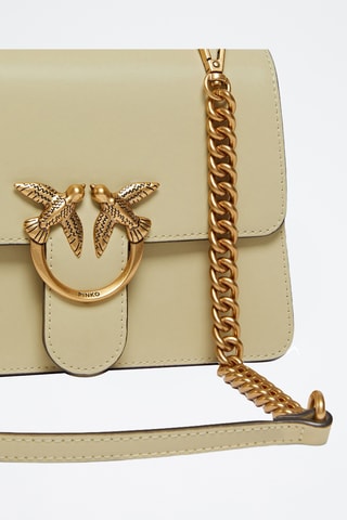 Sac porté épaule Mini Love - Jaune