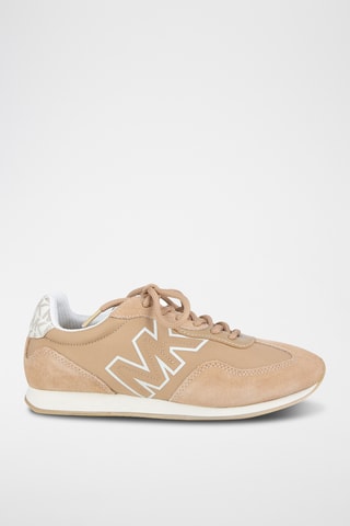Leren Sneakers Essex Trainer - Camel