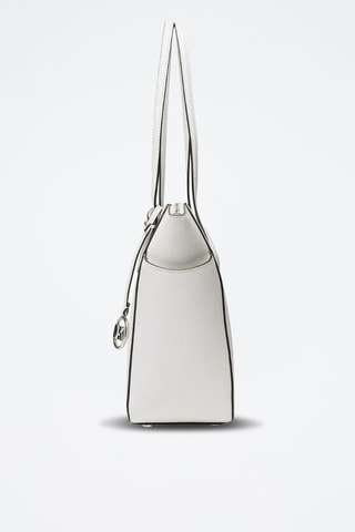 Leren Shopper Marilyn - Wit