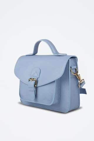 Sac à main en cuir - Bleu