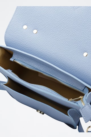 Sac à main en cuir - Bleu