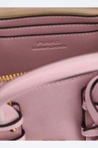 Sac à main en cuir Escape Baguette Small - Rose