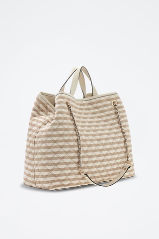 Shopper en Clutch - Taupe