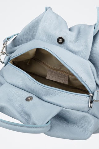 Sac à main en cuir - Bleu