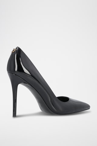 Gelakte Pumps - Zwart